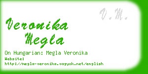 veronika megla business card